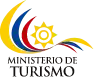 Logo Ministerio de Turismo del Ecuador.